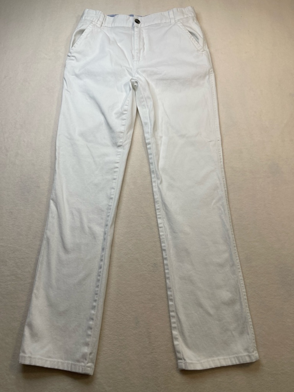 Tommy Hilfiger White Straight-Leg Jeans for BIG BOYS SIZE 20